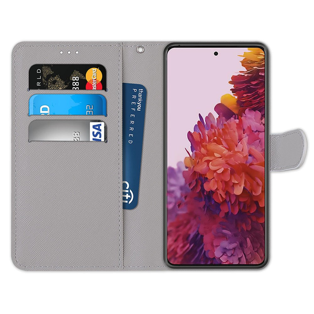 custodia Galaxy S21 - pelle rose fiori