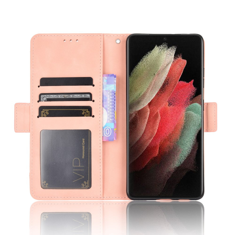 Galaxy S21 Ultra - Custodia Con Molti Scomparti Per Carte Di Credito