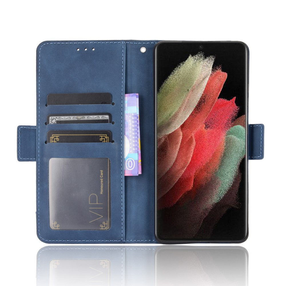 Galaxy S21 Ultra - Custodia Con Molti Scomparti Per Carte Di Credito