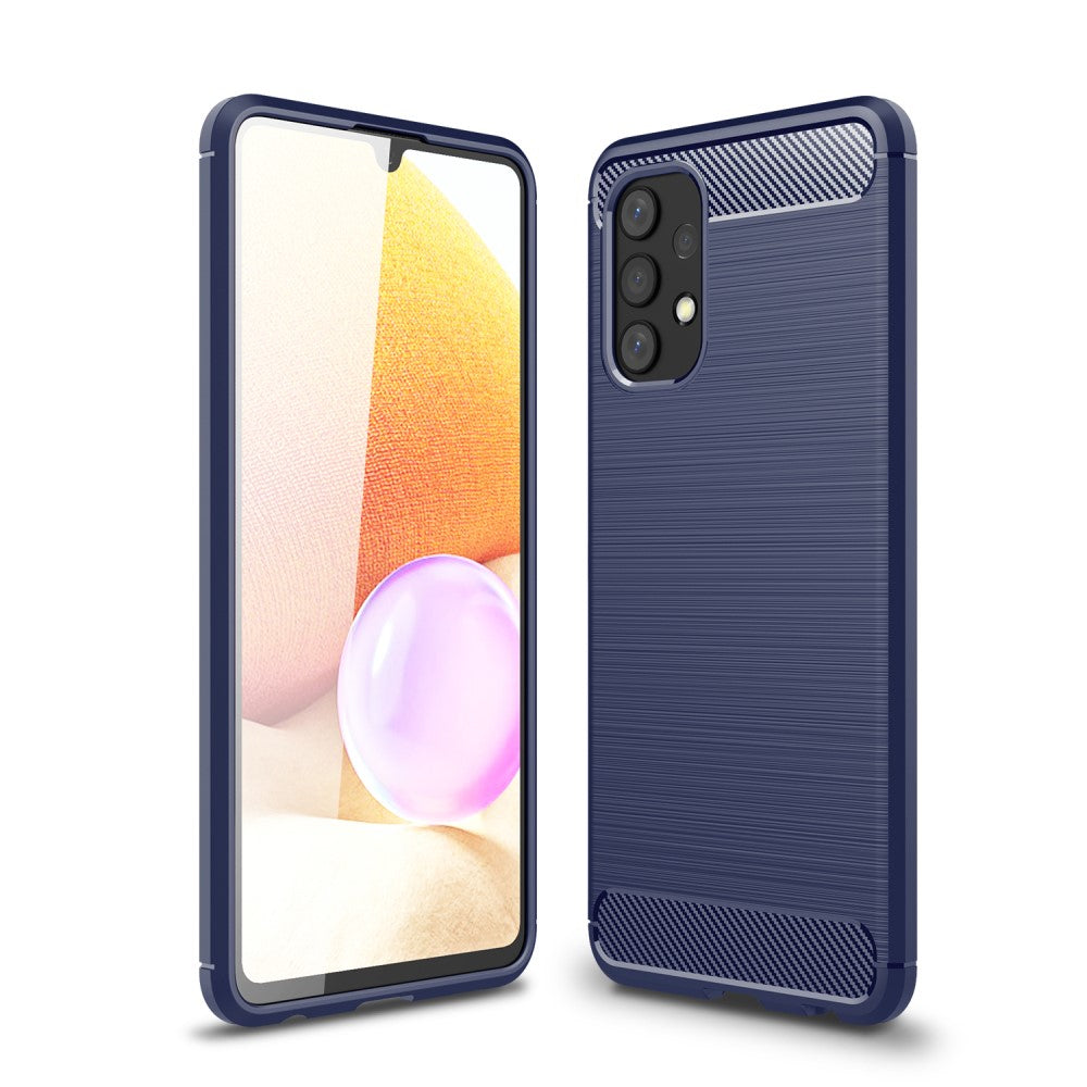 Galaxy A32 - Cover metal carbon look