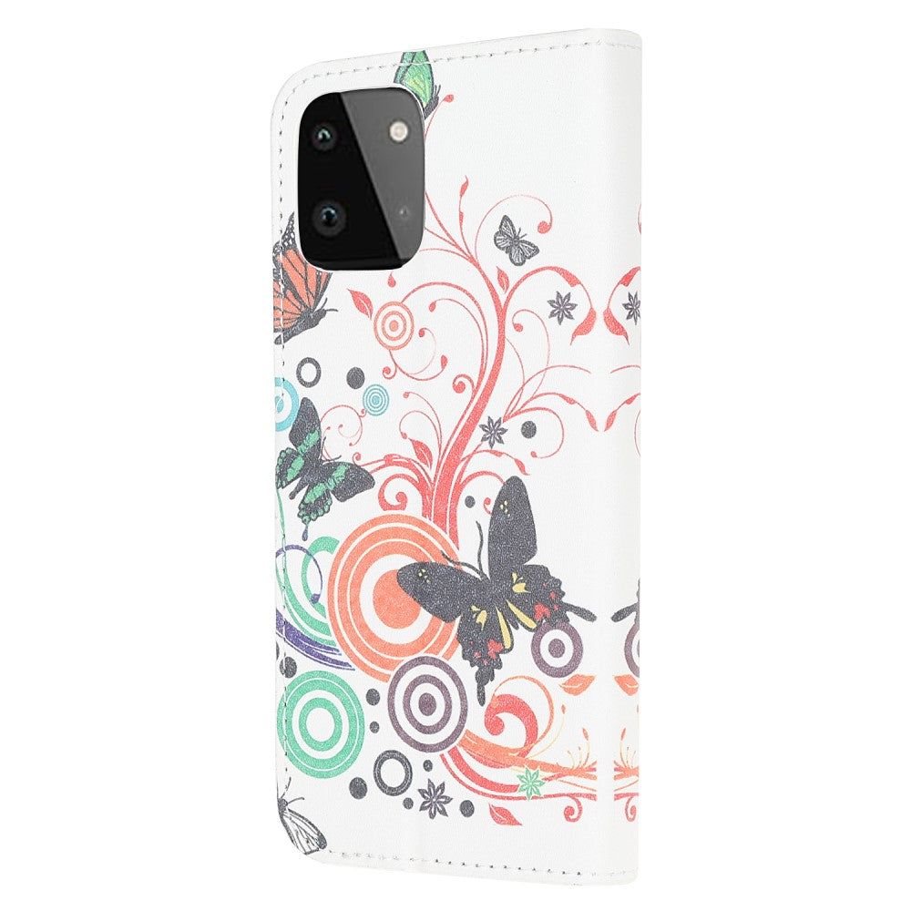 Galaxy A22 5G - Custodia in pelle Motivo