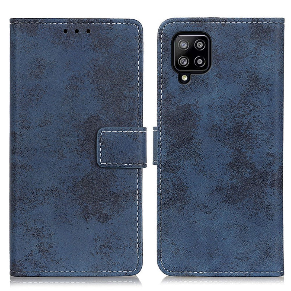 Galaxy A22 4G - Vintage Etui Wildleder Optik