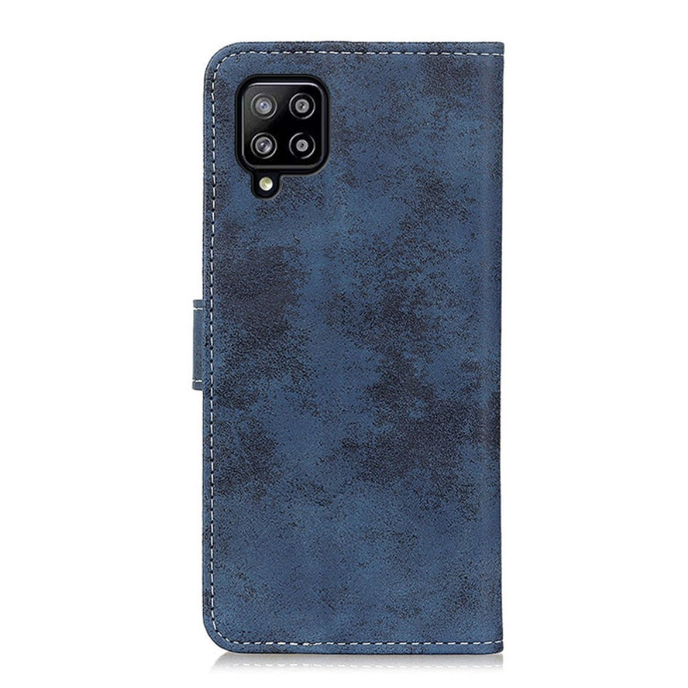 Galaxy A22 4G - Vintage Etui Wildleder Optik