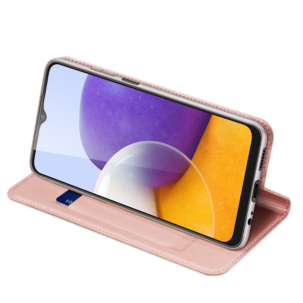 Galaxy A22 5G - Custodia Dux Ducis Flip Folio