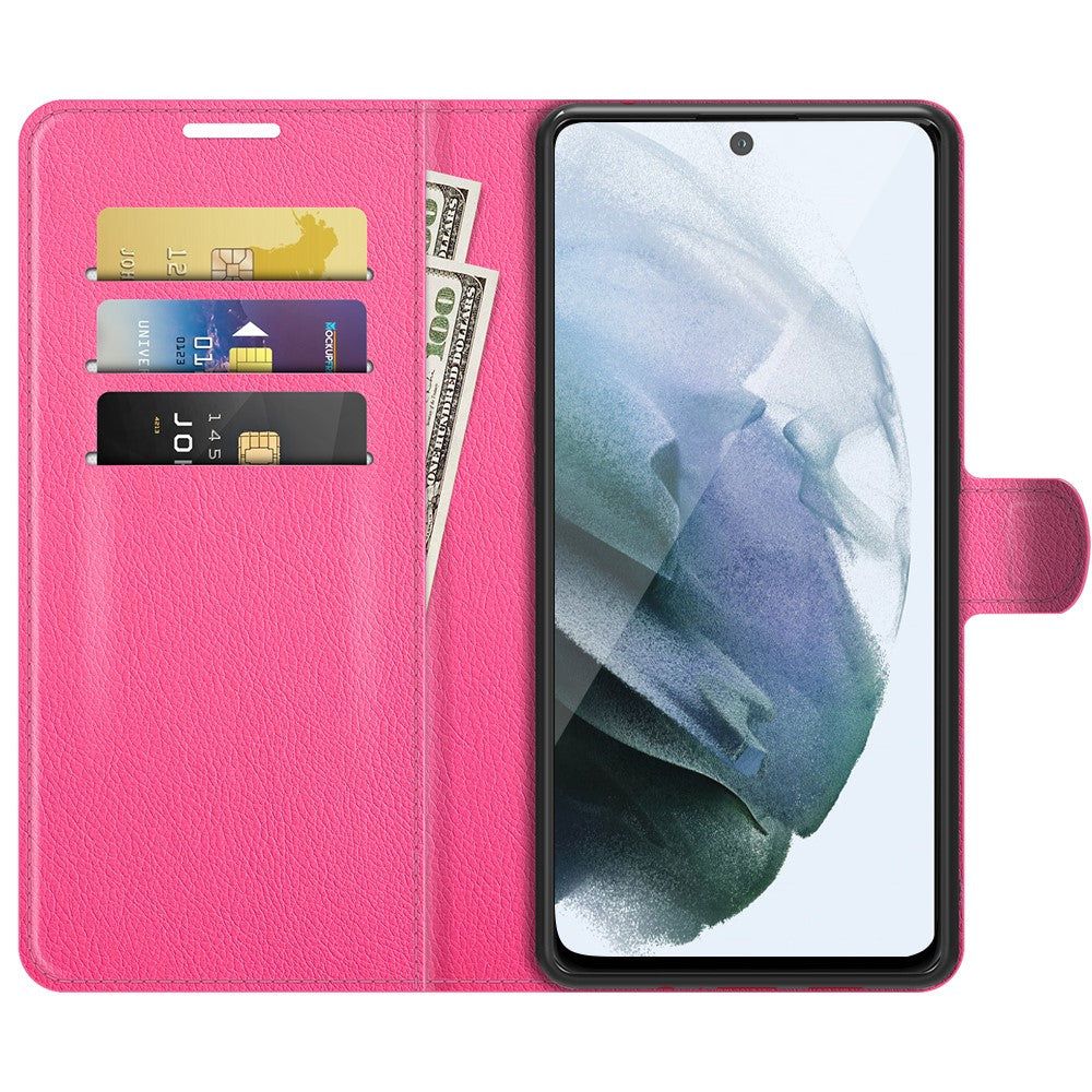 Galaxy S21 Fe - Leather Case Case