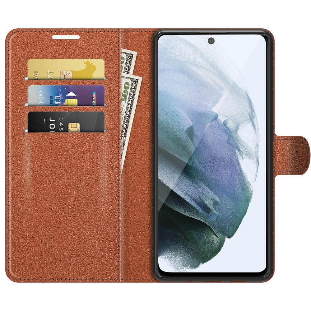 Galaxy S21 Fe - Leather Case Case