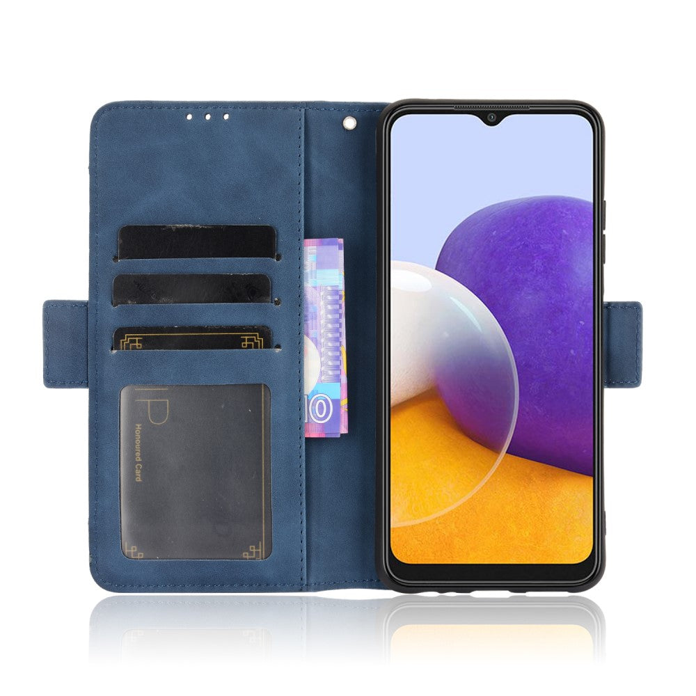 Galaxy A22 5G - Custodia con Molti Scomparti per Carte di Credito