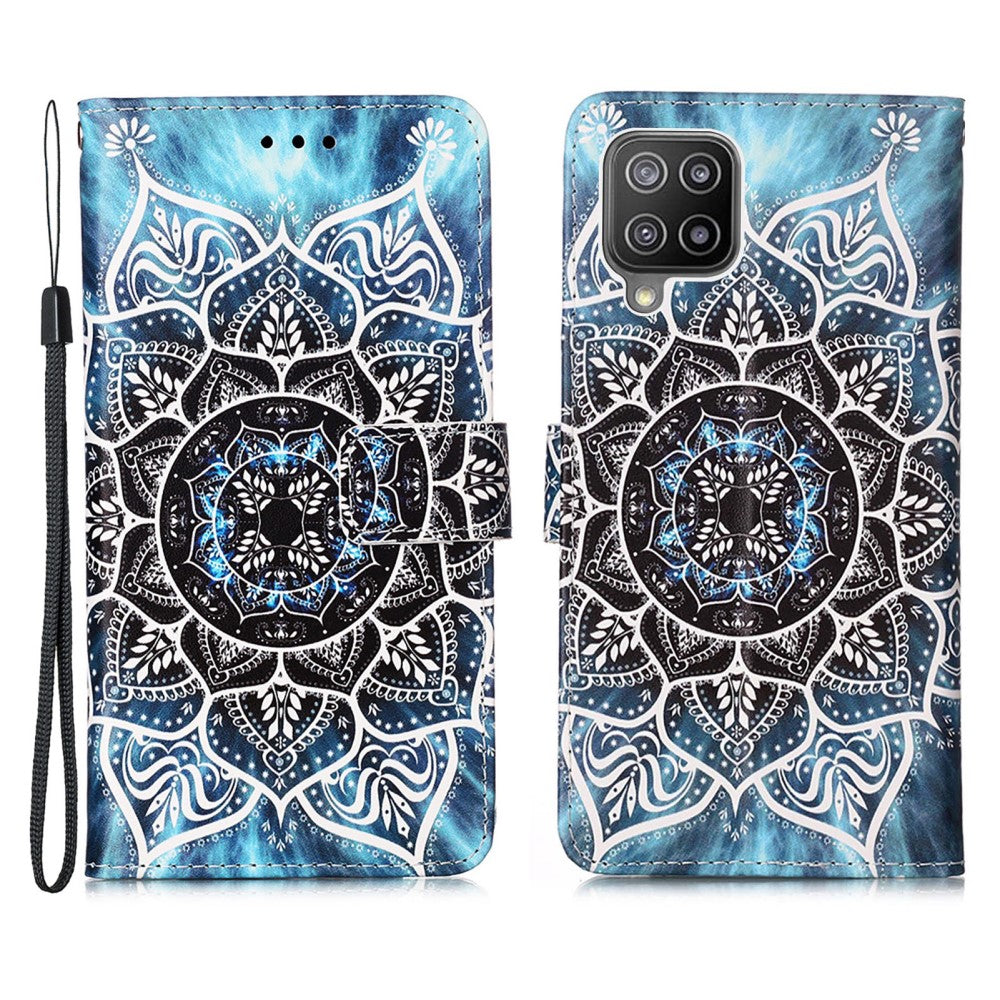 Galaxy A22 4G - Leather Case Motiv