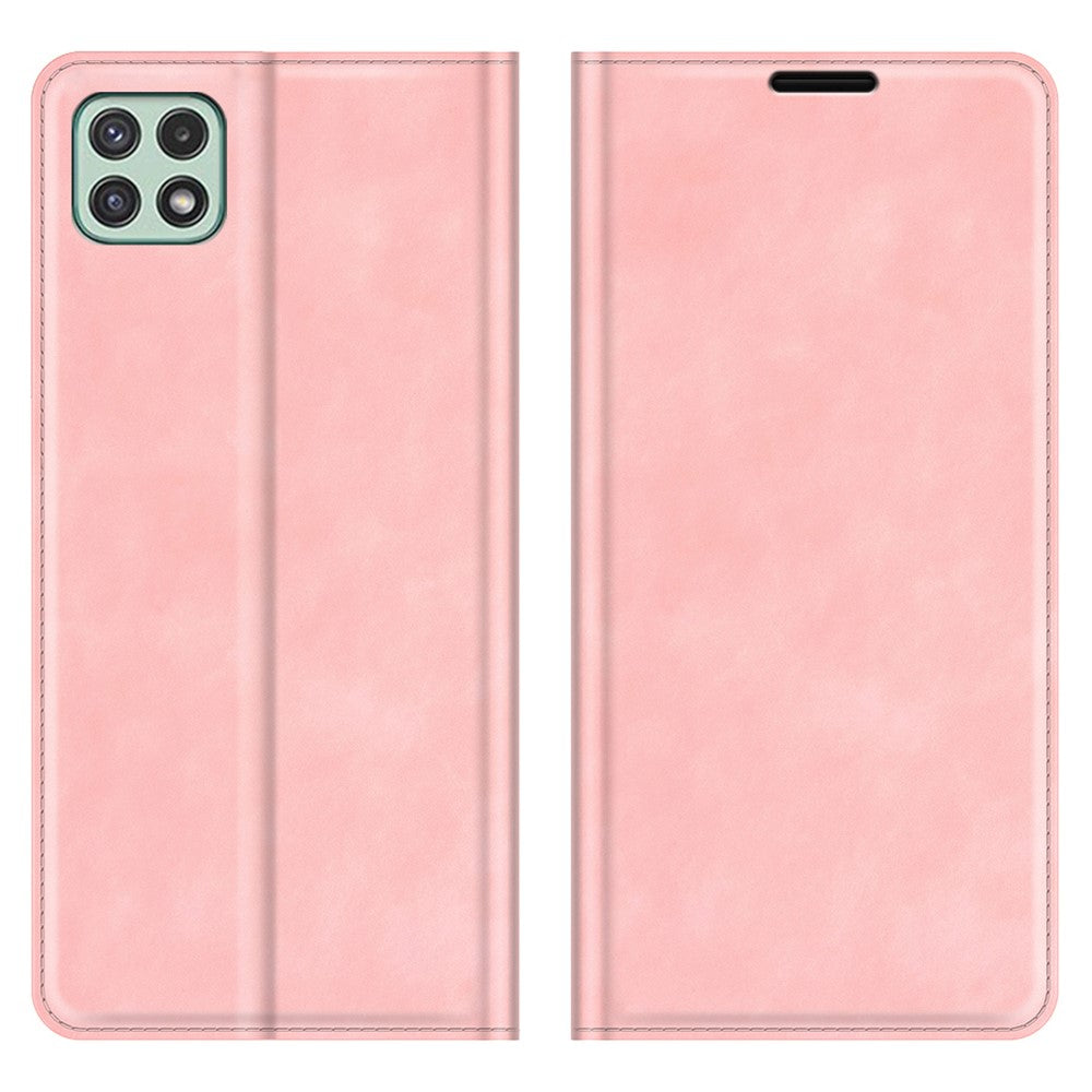 Galaxy A22 5G - Custodia Silky Stand Flip