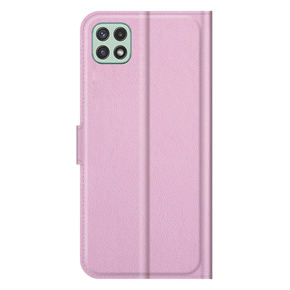 Custodia Galaxy A22 5G - Custodia in Pelle
