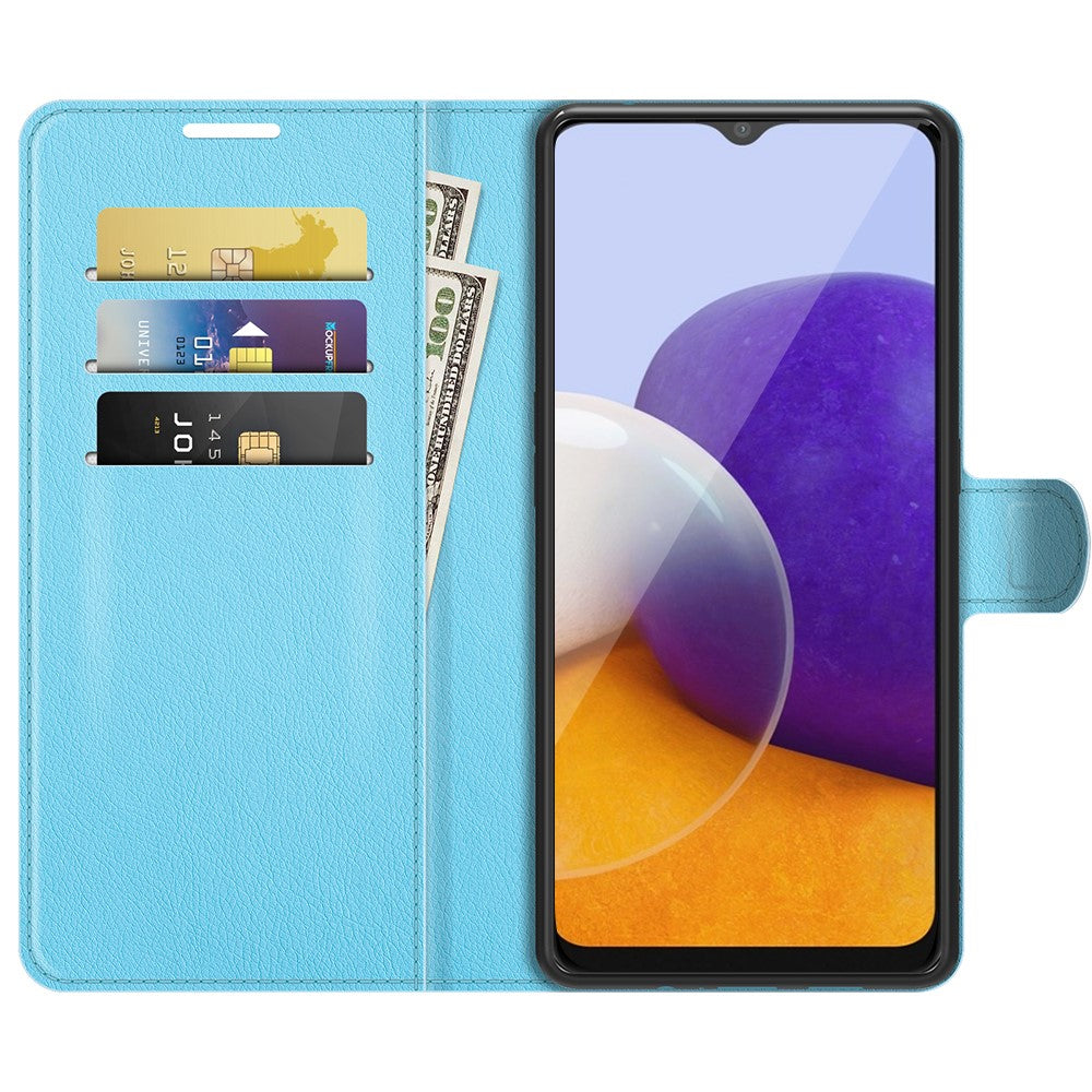 Custodia Galaxy A22 5G - Custodia in Pelle