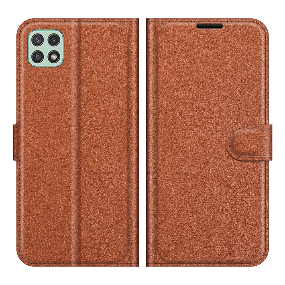 Custodia Galaxy A22 5G - Custodia in Pelle