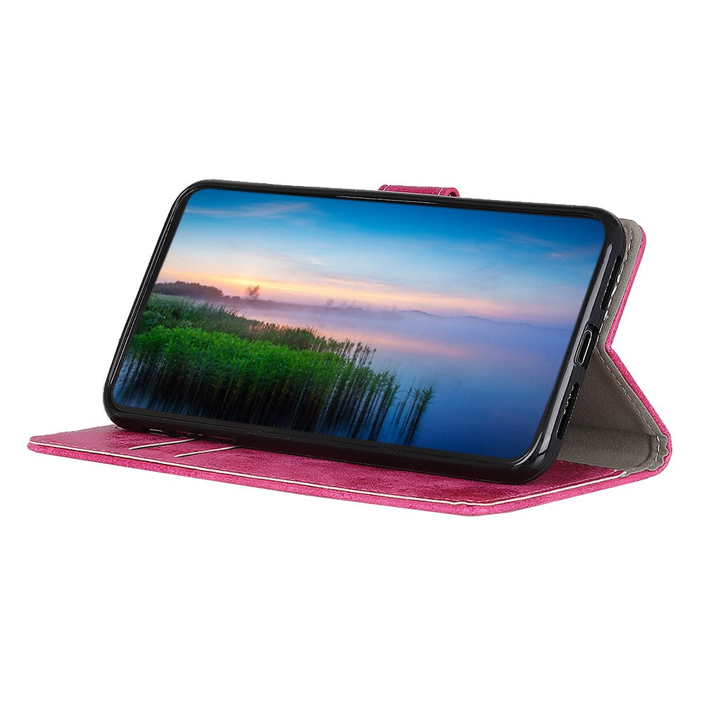 Galaxy S22+ - Vintage Etui Wildleder Optik