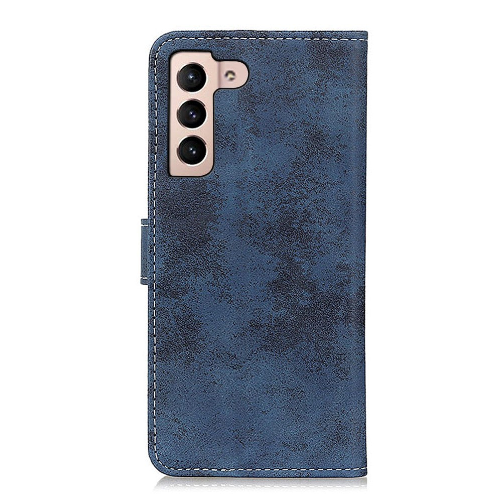Galaxy S22+ - Vintage Etui Wildleder Optik