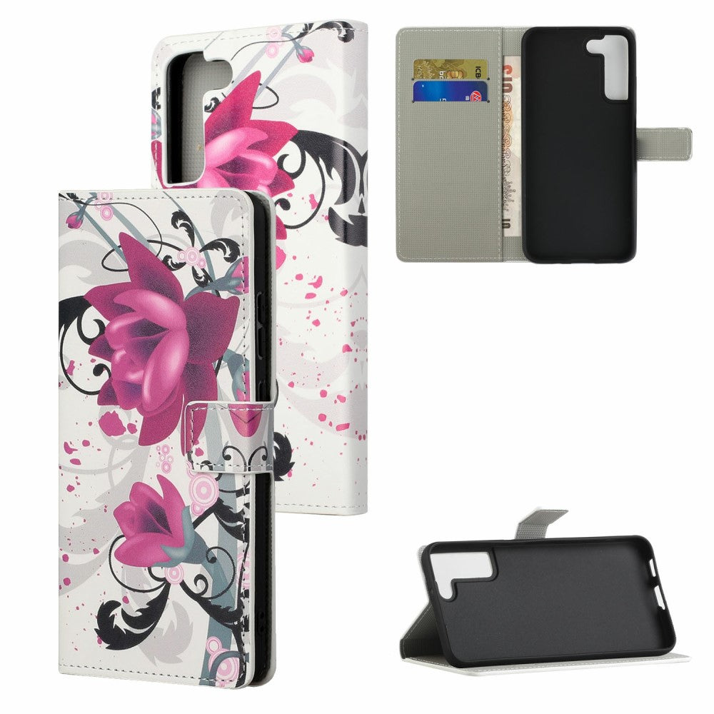 Galaxy S22 - Custodia in pelle US Flag