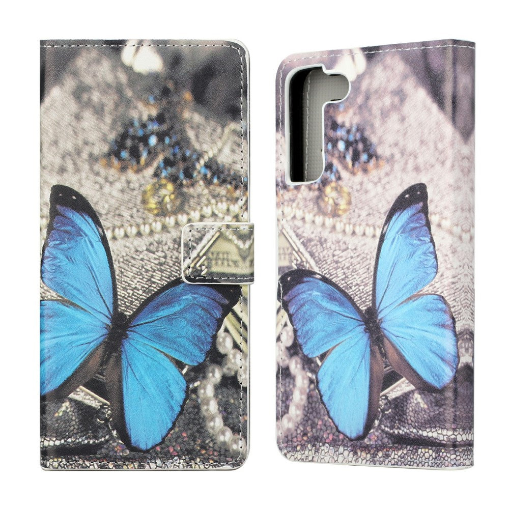 Galaxy S22 - Custodia in pelle US Flag