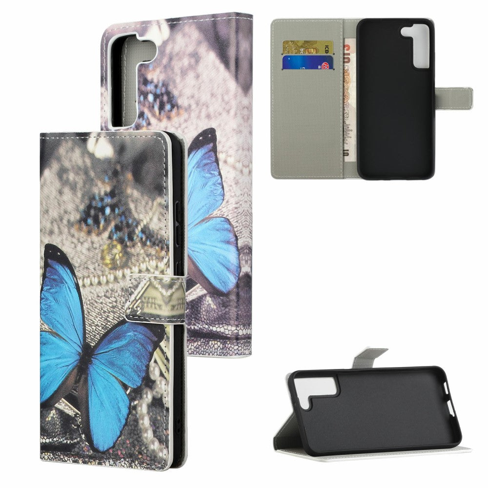 Galaxy S22 - Custodia in pelle US Flag