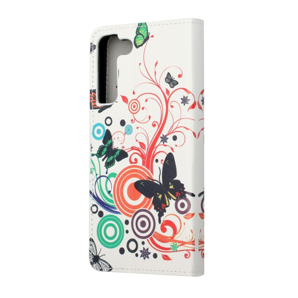 Galaxy S22 - Custodia in pelle US Flag