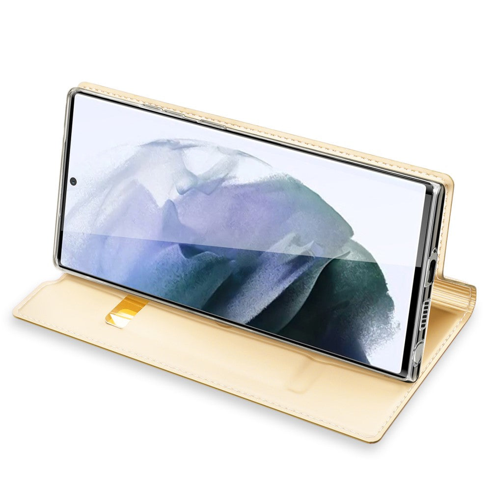 Galaxy S22 Ultra - Custodia Dux Ducis Flip Folio blu