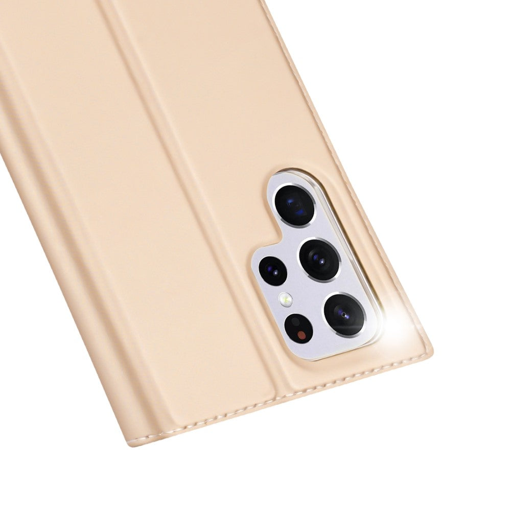 Galaxy S22 Ultra - Custodia Dux Ducis Flip Folio blu