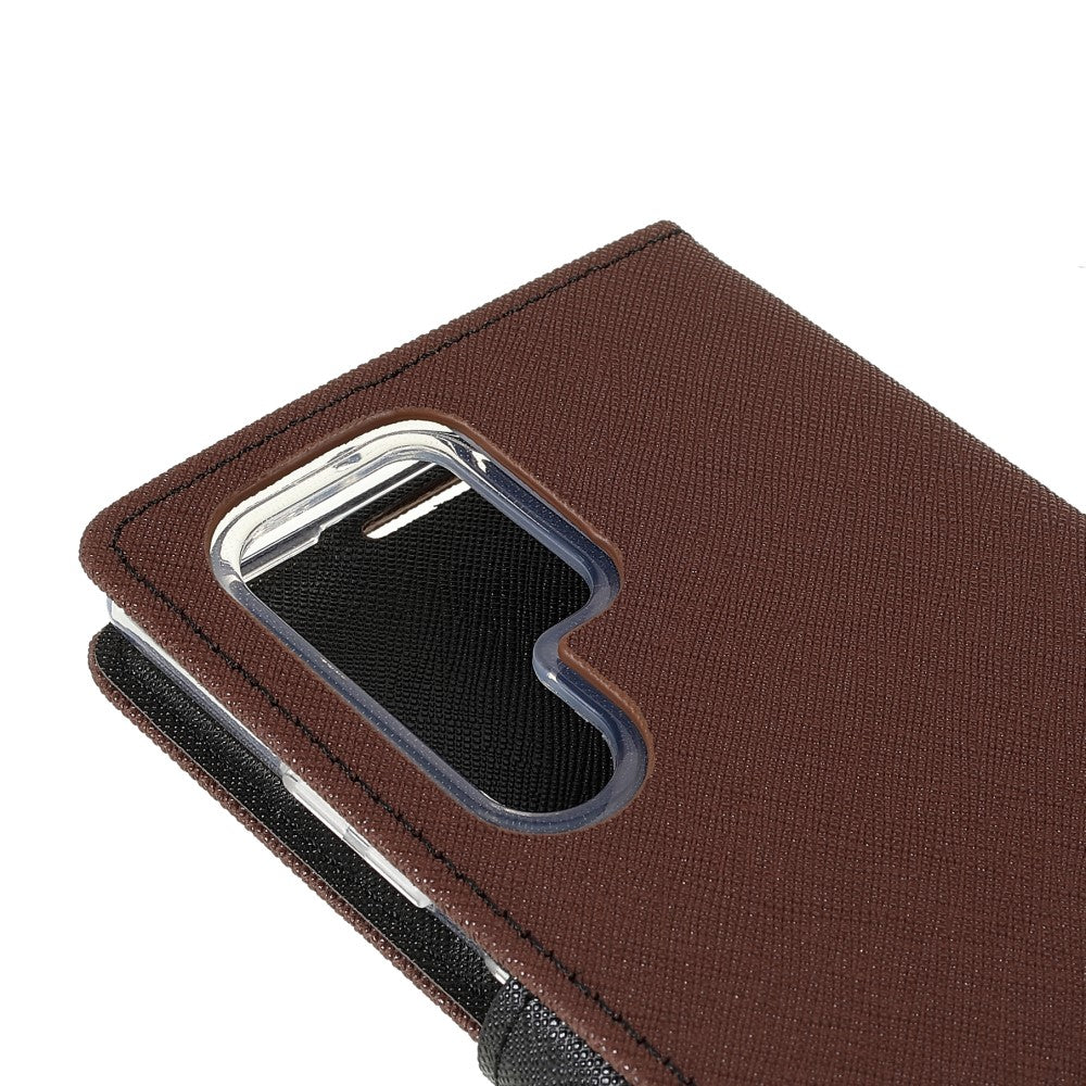 custodia Galaxy S22 Ultra - Custodia Goospery Fancy nera