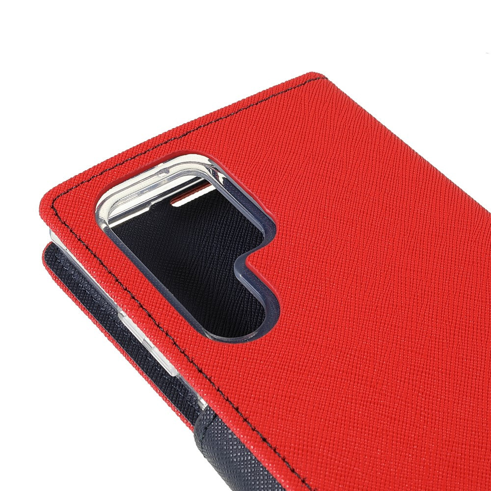 custodia Galaxy S22 Ultra - Custodia Goospery Fancy nera