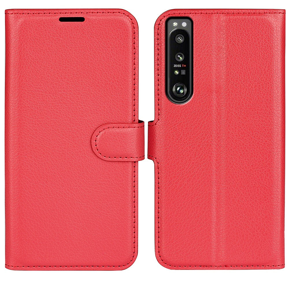 Sony Xperia 1 IV- Leder Etui Hülle