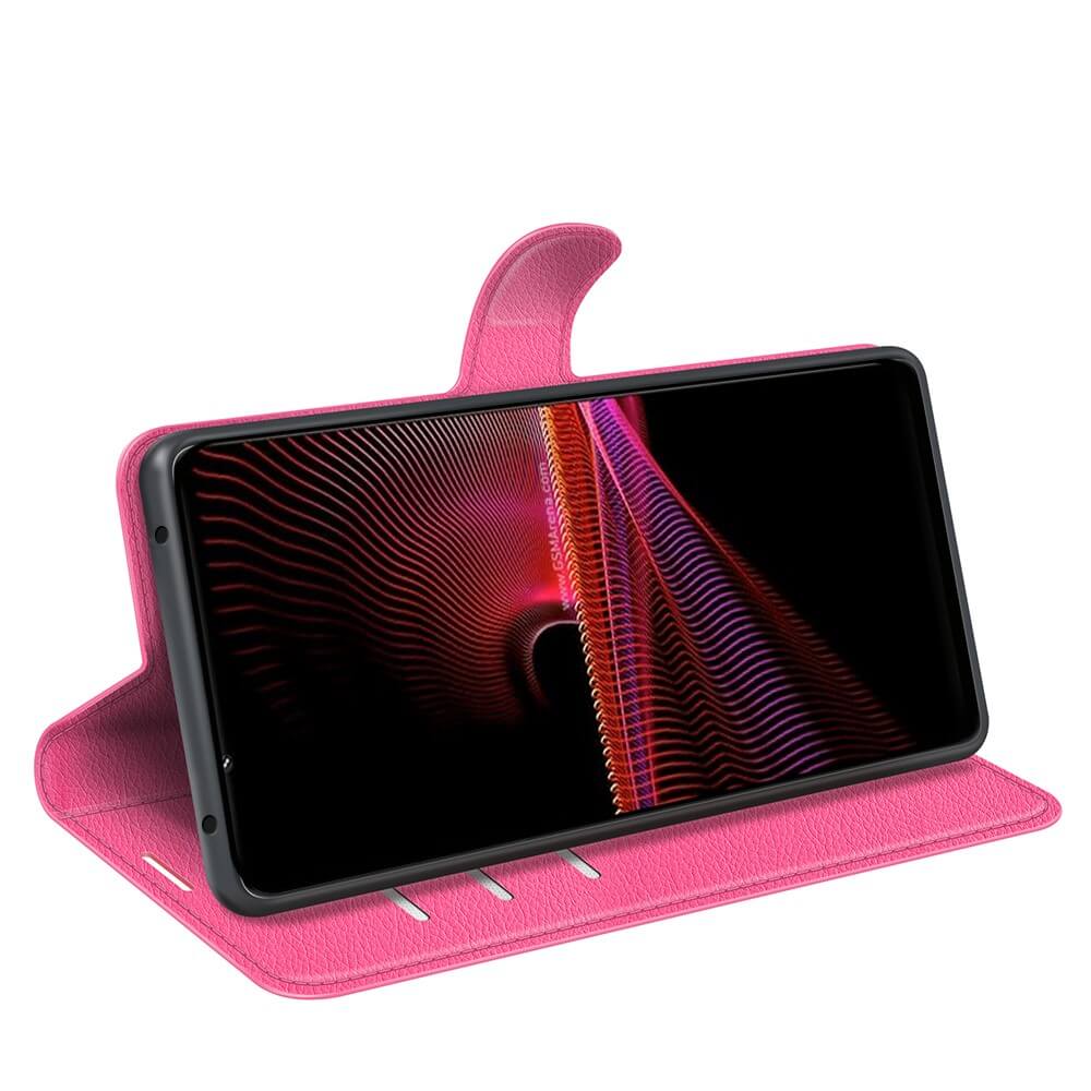 Sony Xperia 1 IV- Leder Etui Hülle