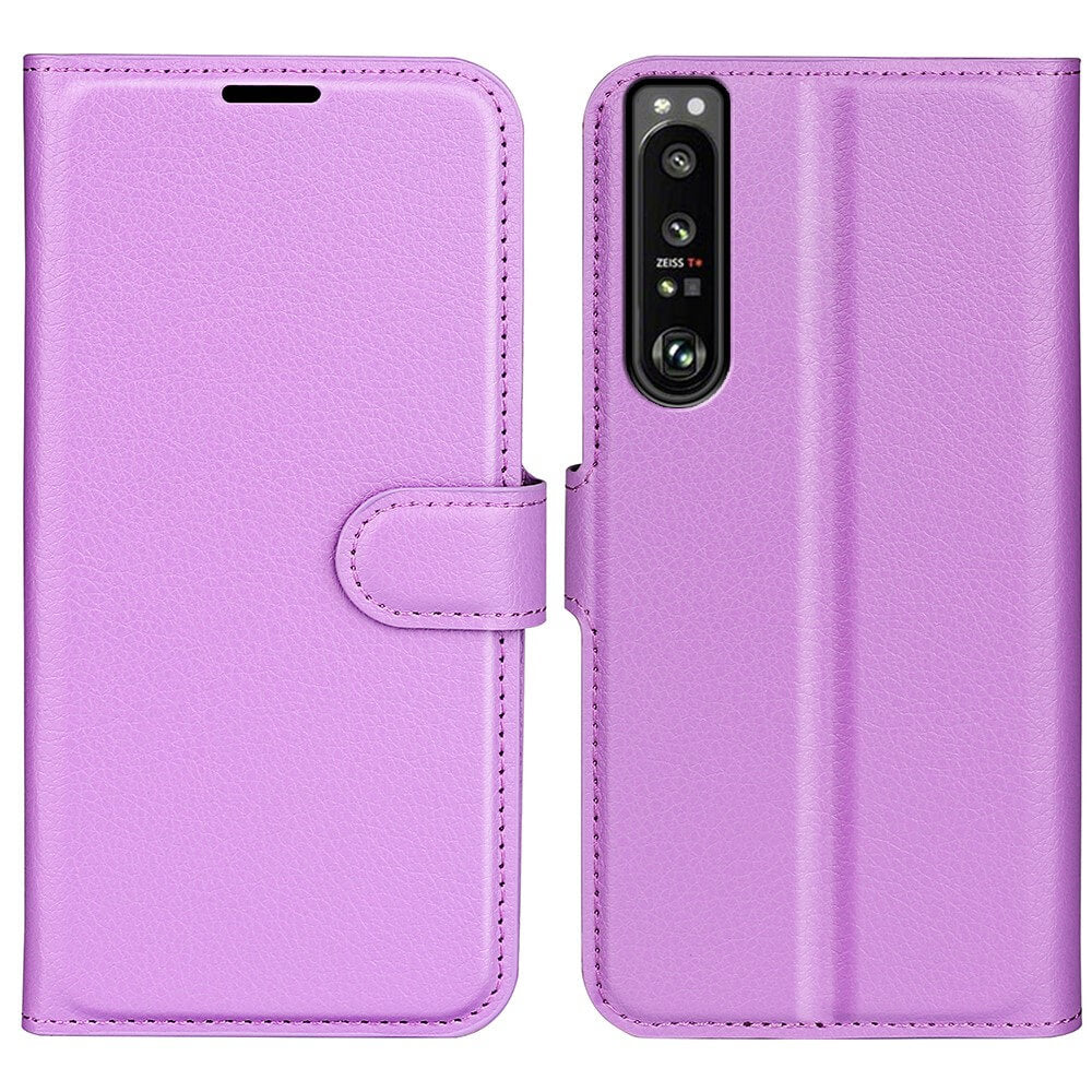 Sony Xperia 1 IV- Leder Etui Hülle