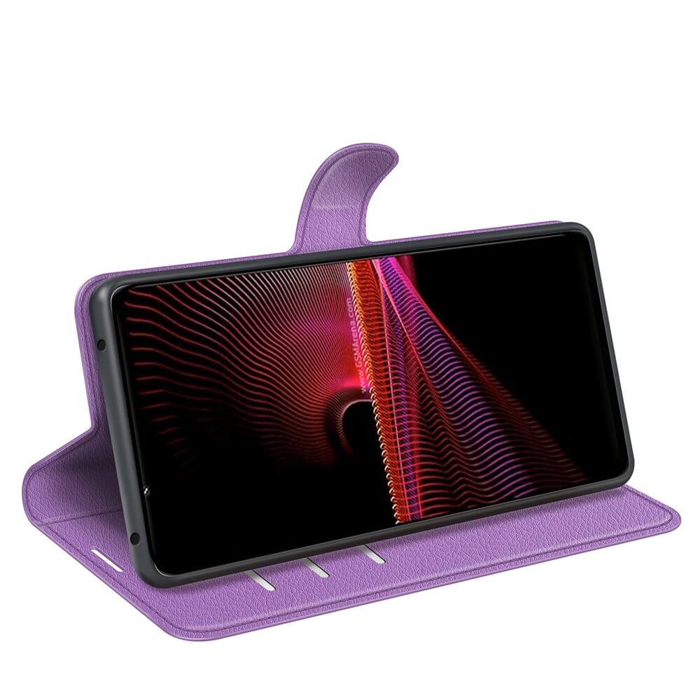 Sony Xperia 1 IV- Leder Etui Hülle