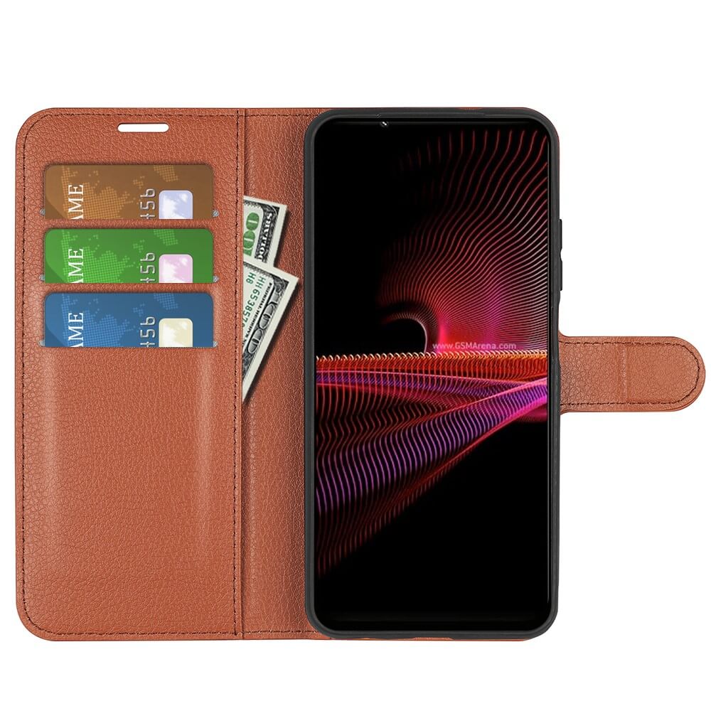 Sony Xperia 1 IV- Leder Etui Hülle