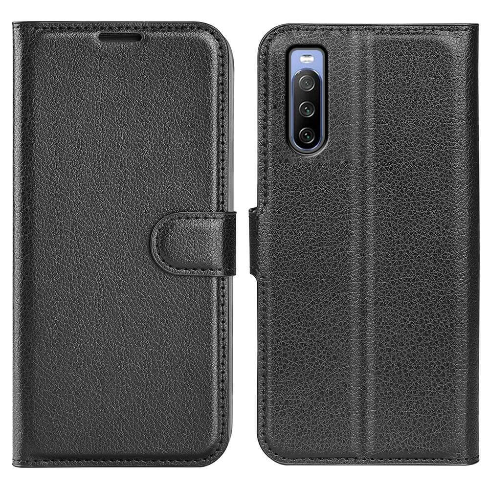 Sony Xperia 10 IV - Leder Etui Hülle
