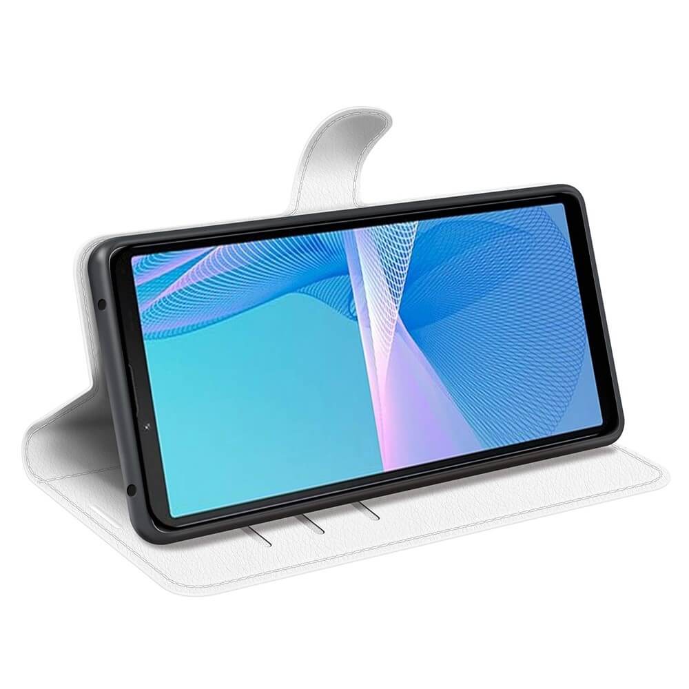 Sony Xperia 10 IV - Leder Etui Hülle
