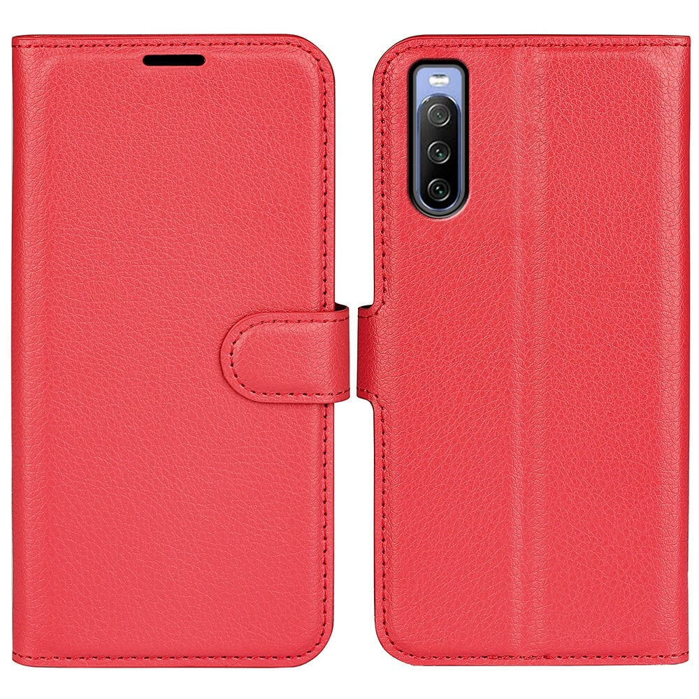 Sony Xperia 10 IV - Leder Etui Hülle