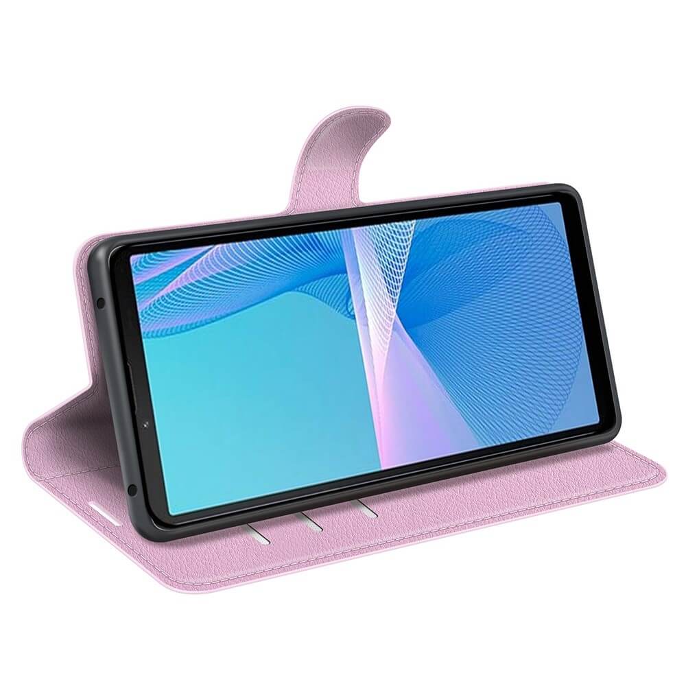 Sony Xperia 10 IV - Leder Etui Hülle