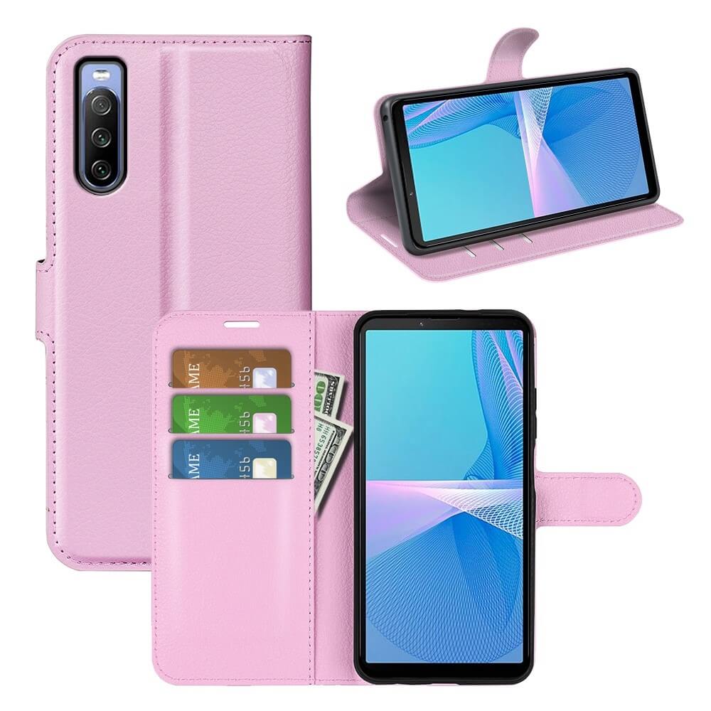 Sony Xperia 10 IV - Leder Etui Hülle