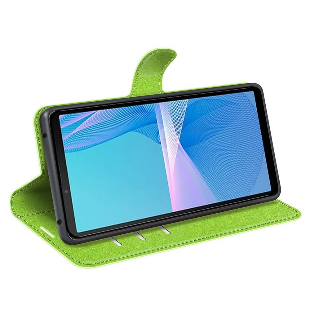 Sony Xperia 10 IV - Leder Etui Hülle