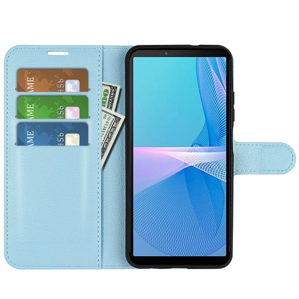 Sony Xperia 10 IV - Leder Etui Hülle