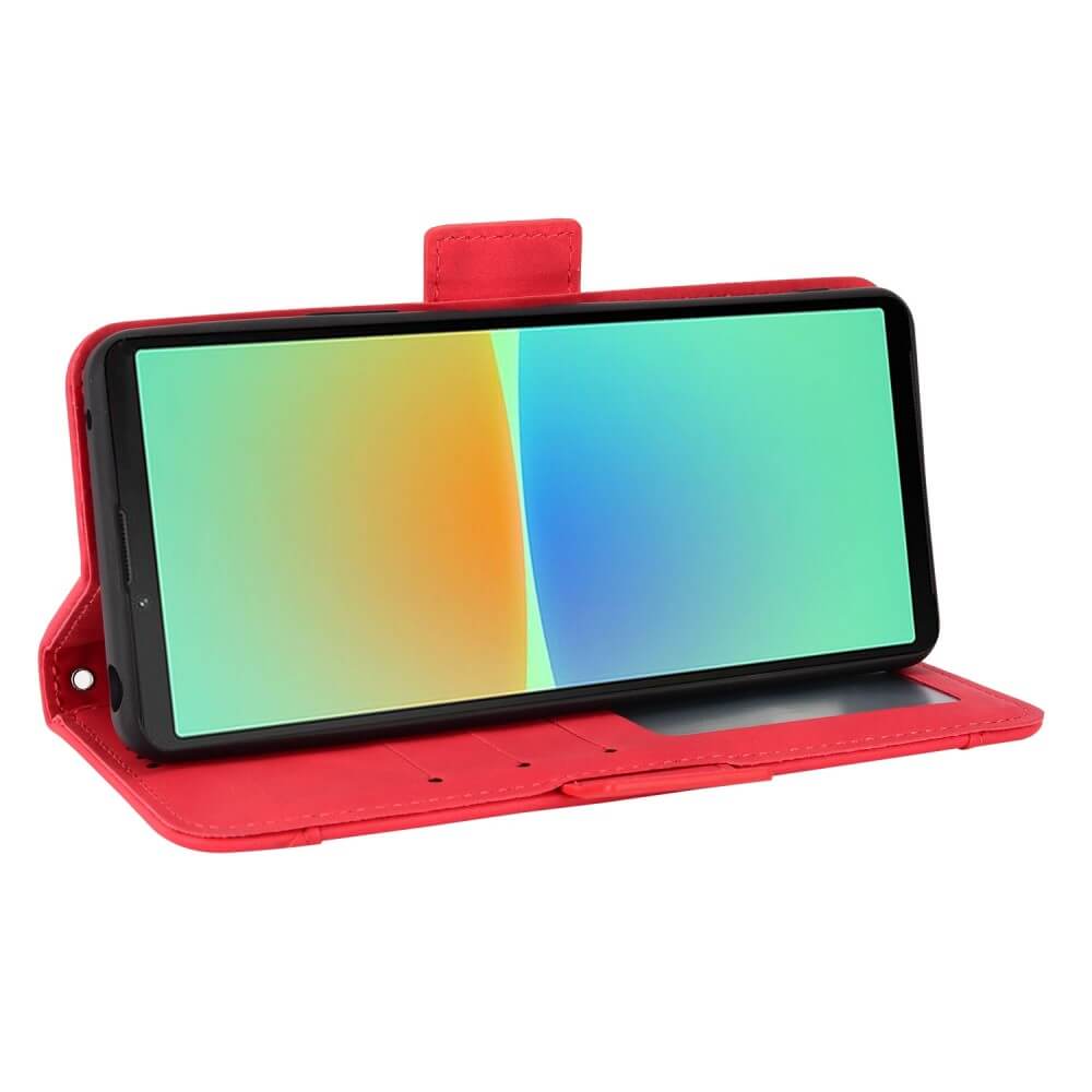 Sony Xperia 10 IV - Etui Mit Vielen Kartenfächer