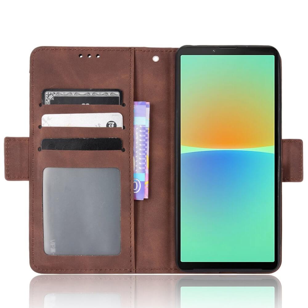 Sony Xperia 10 IV - Etui Mit Vielen Kartenfächer