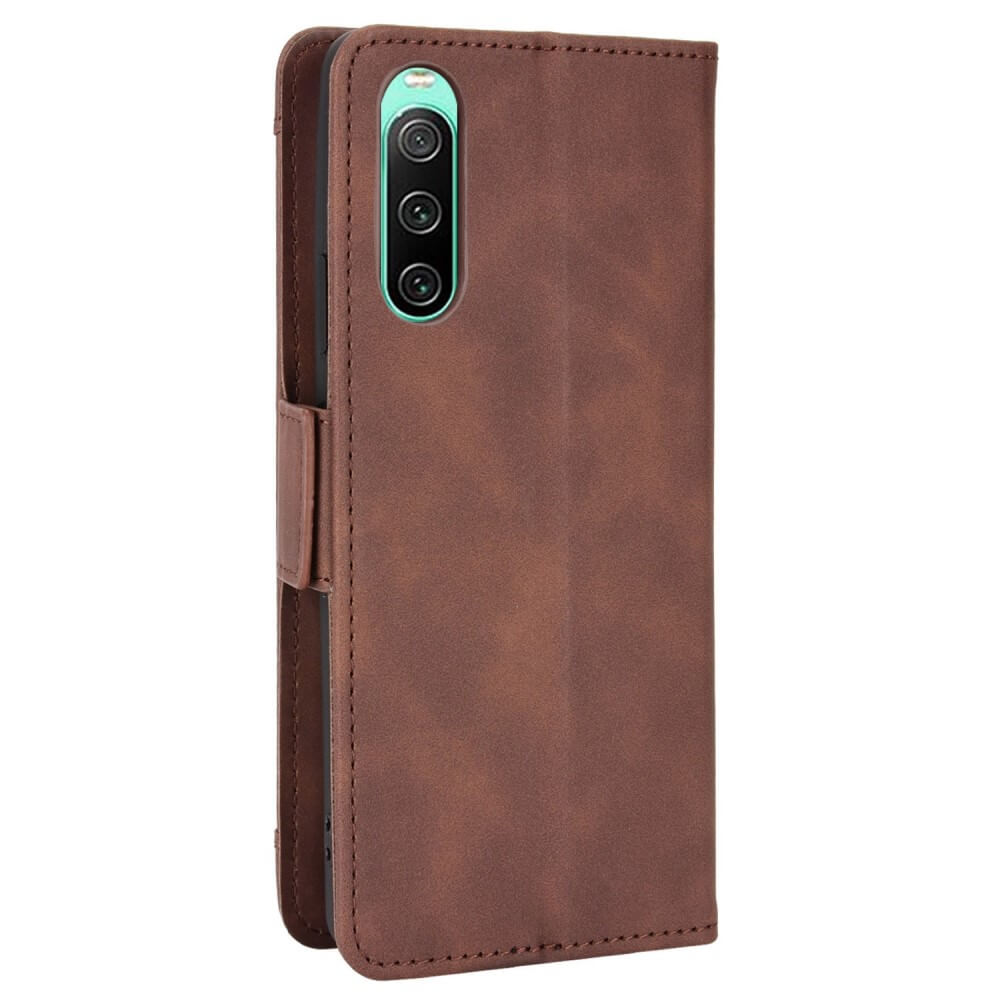 Sony Xperia 10 IV - Etui Mit Vielen Kartenfächer