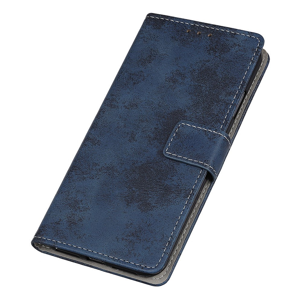 Xiaomi Mi Note 10 - Vintage Etui Wildleder Optik