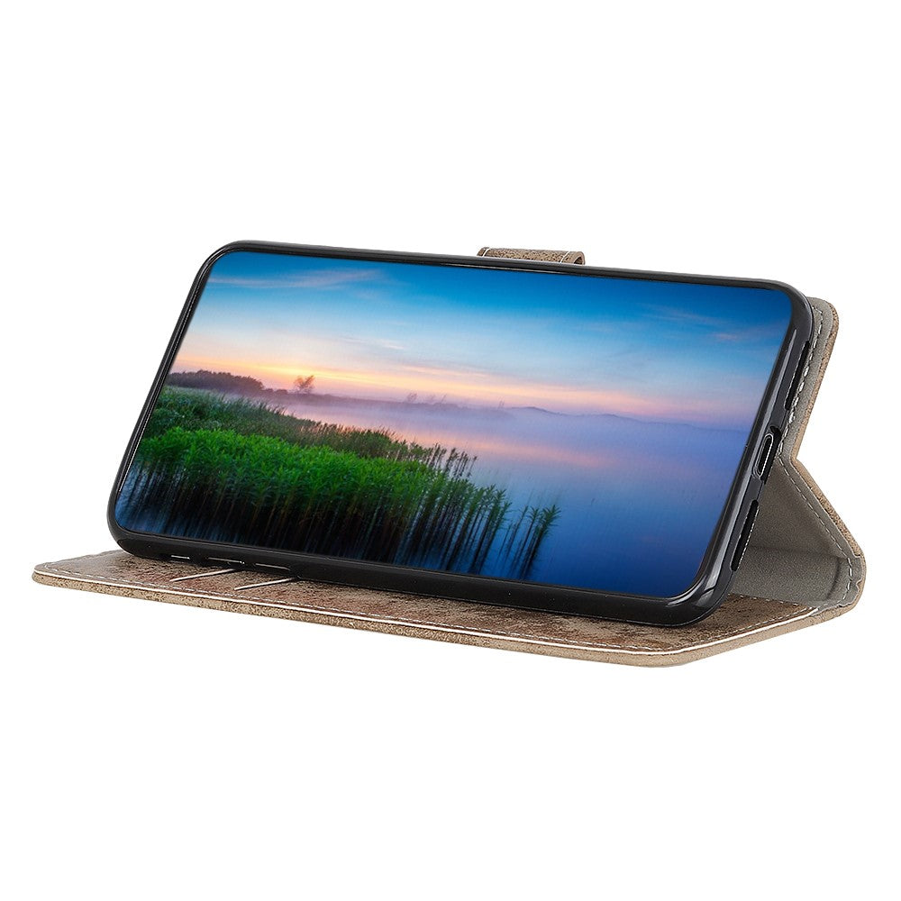 Xiaomi 11 Lite - Vintage Etui Wildleder Optik