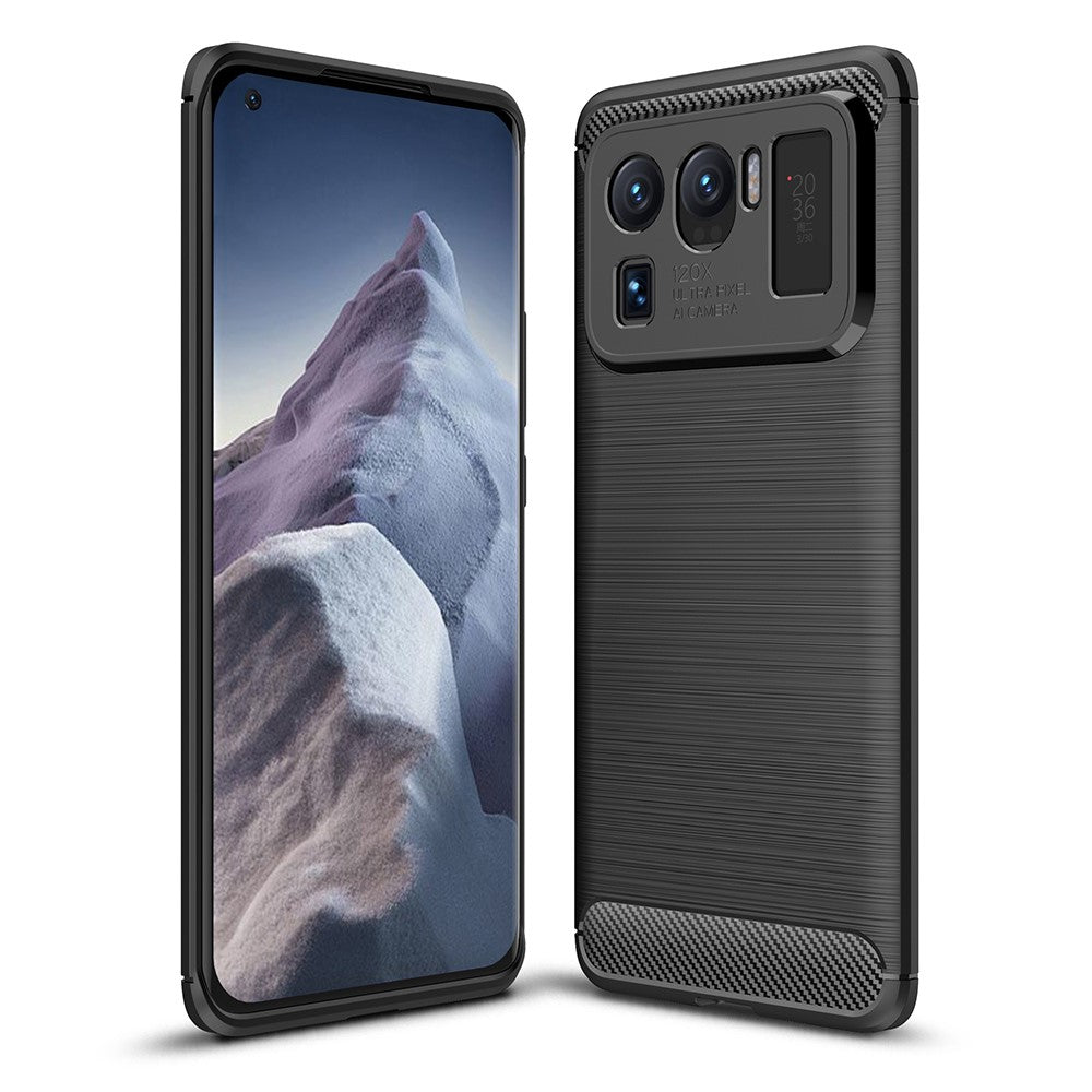 Xiaomi Mi 11 Ultra Metal Carbon Look Case