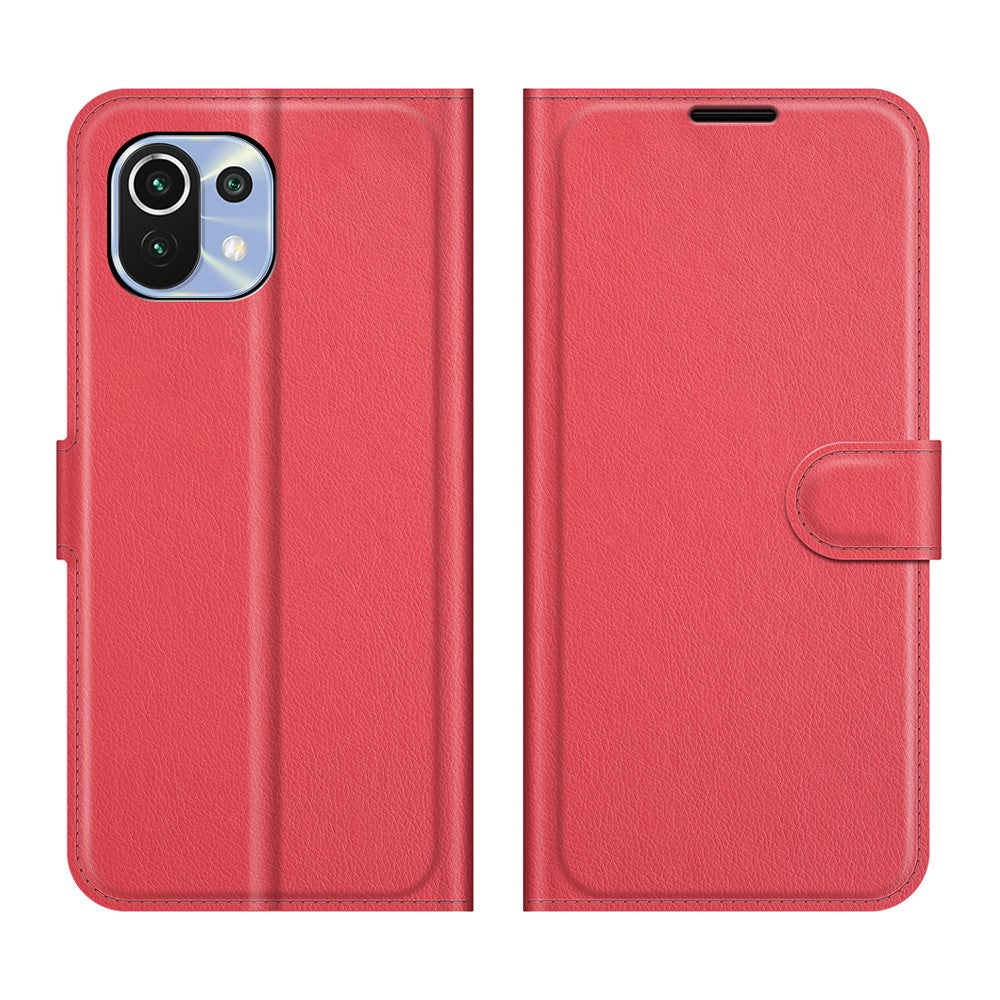 Xiaomi 11 Lite - Leder Etui Hülle