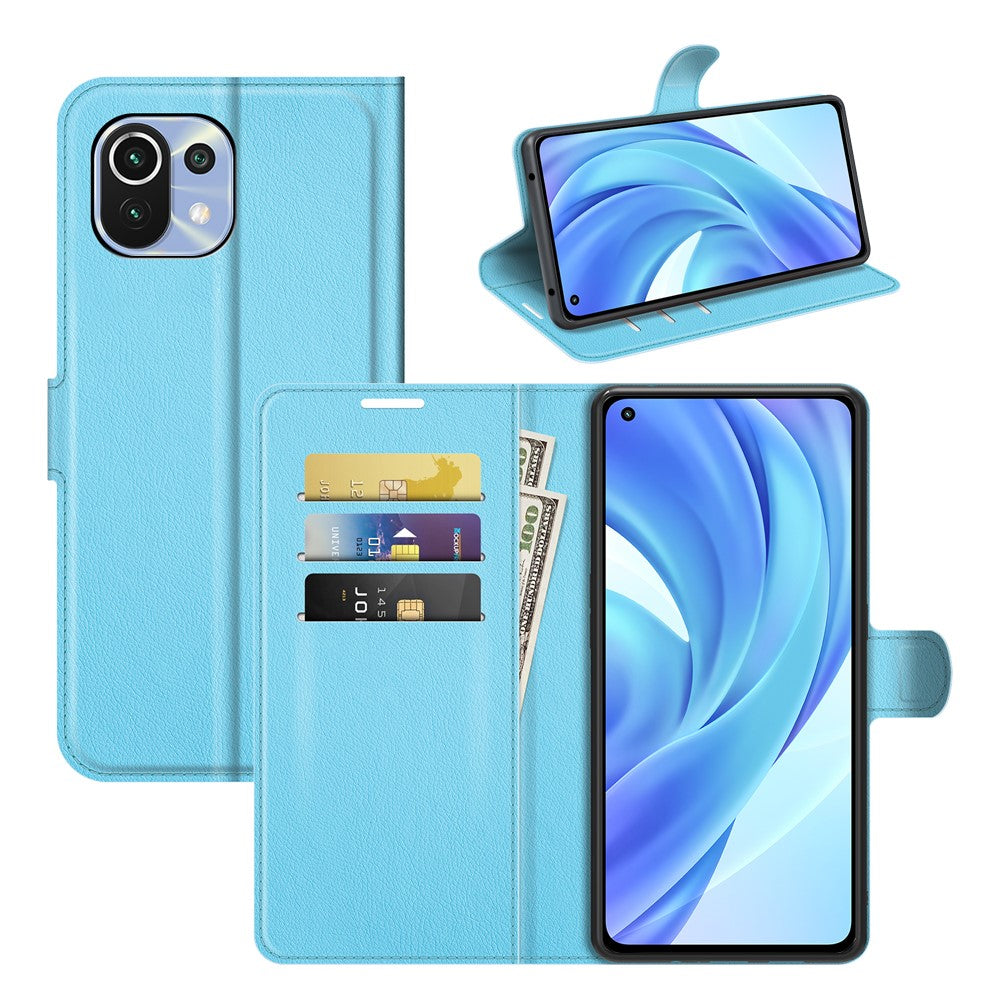 Xiaomi 11 Lite - Leder Etui Hülle