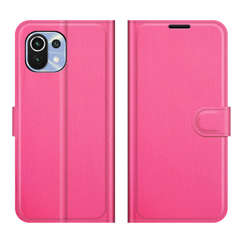 Xiaomi 11 Lite - Leder Etui Hülle