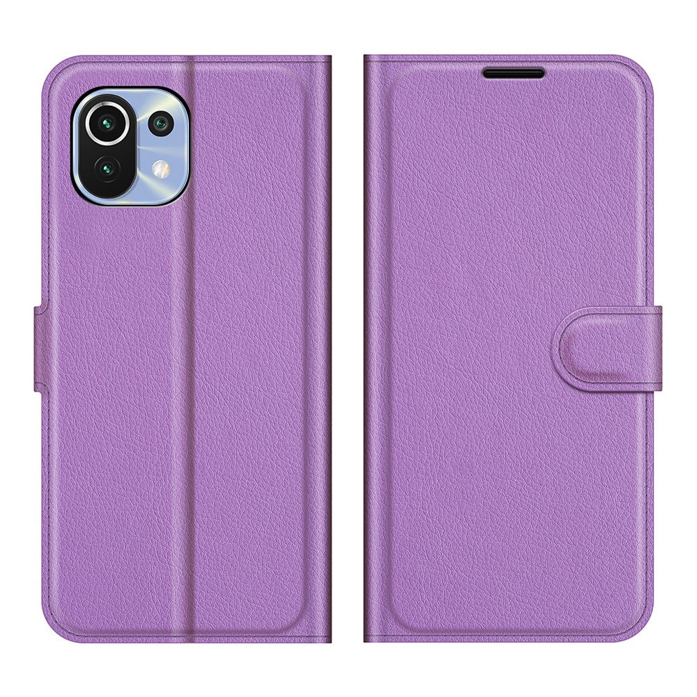 Xiaomi 11 Lite - Leder Etui Hülle