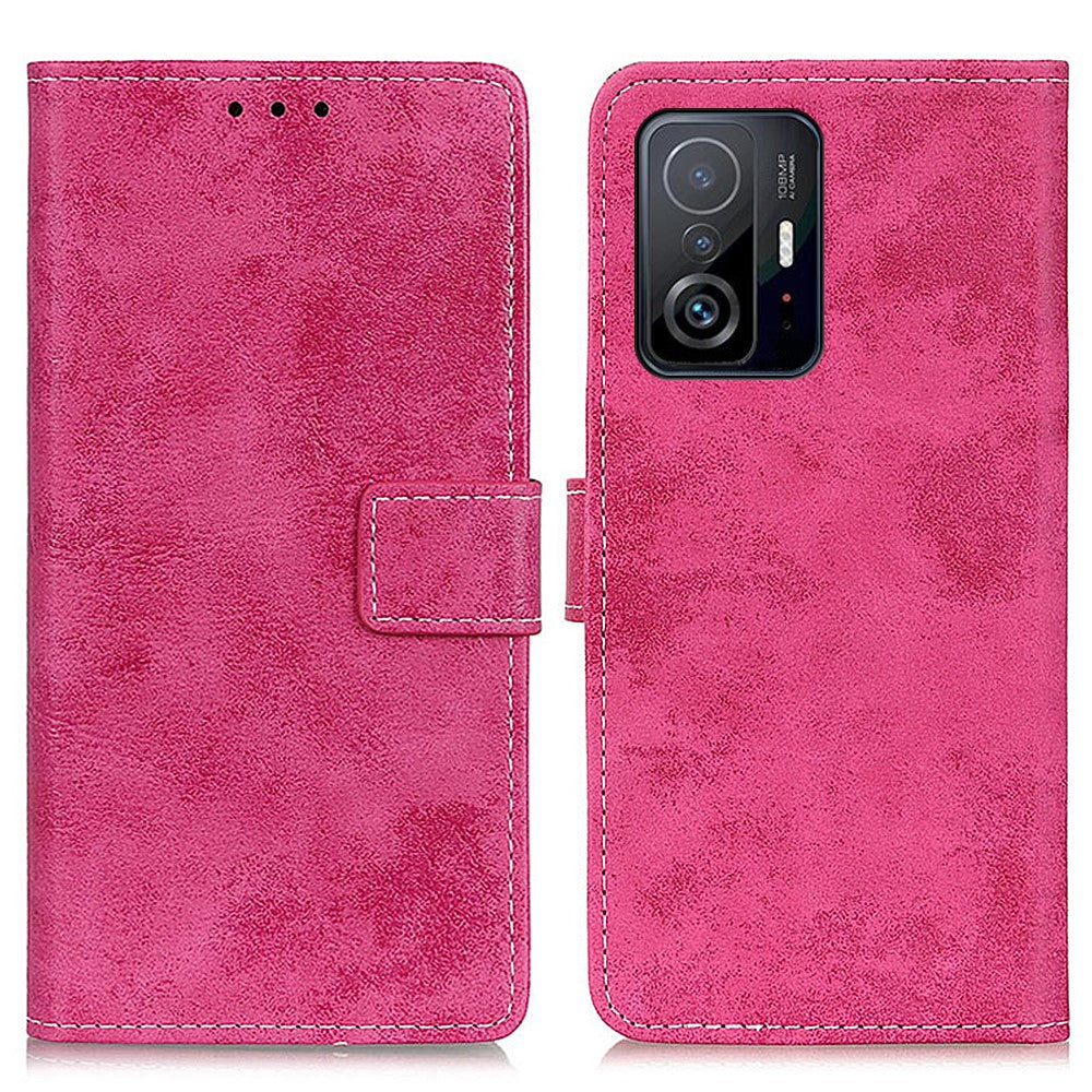 Xiaomi 11T - Custodia In Pelle Scamosciata