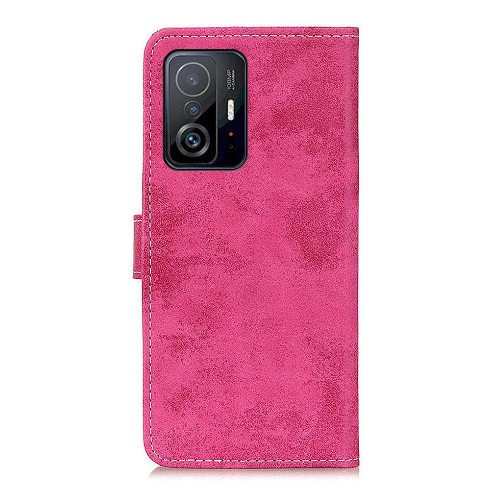 Xiaomi 11T - Custodia In Pelle Scamosciata